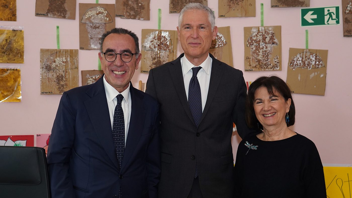 La delegazione della Fondazione con i rappresentanti del Dipartimento
