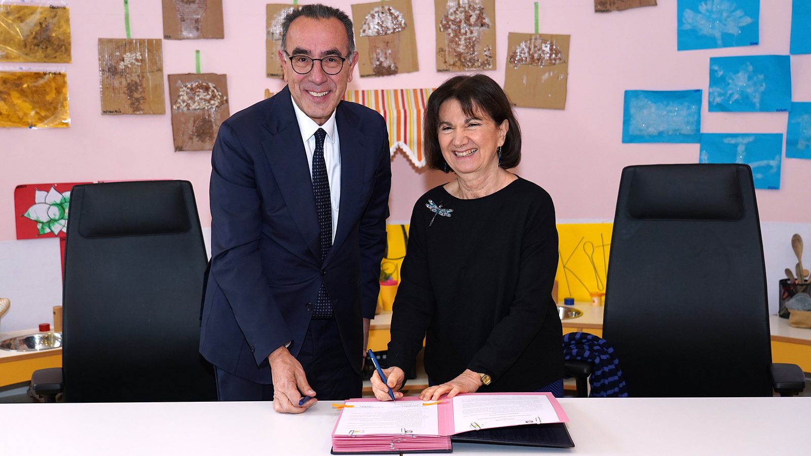 Firma del protocollo d'intesa con il Dipartimento per le politiche della famiglia